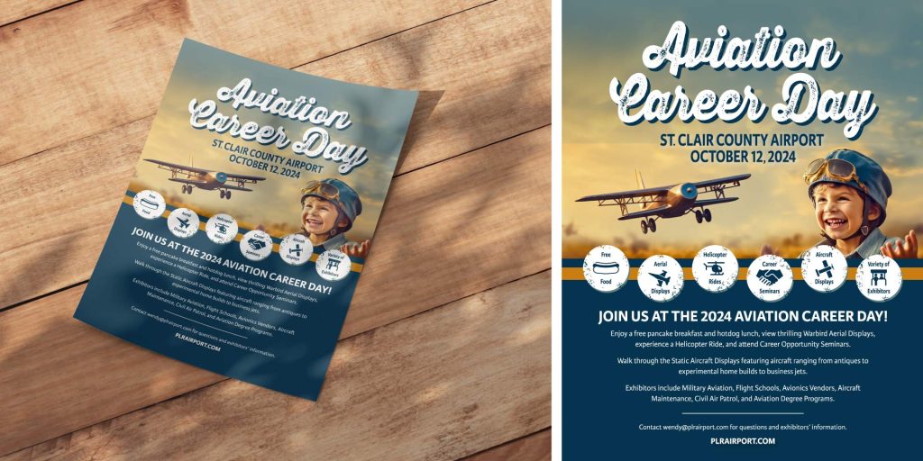Career Day Flyer Design - 2024