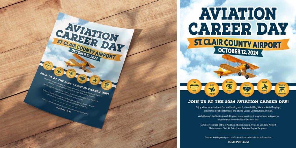 Career Day Flyer Design - 2024