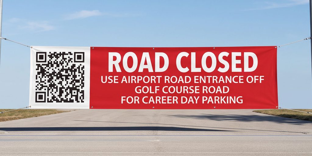 Road Closed Signage